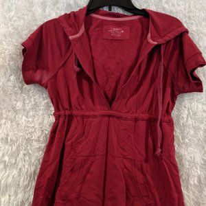 Hooded Short Sleeve Tee - L